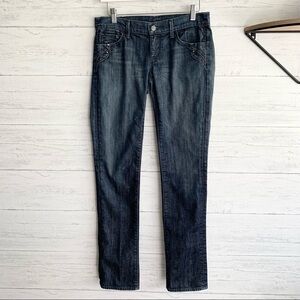 Citizens Of Humanity Ava Stretch Low Waist Straight Leg Size 28